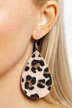Load image into Gallery viewer, Paparazzi Accessories - Ra, Ra, Roar - Brown Earring