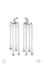 Load image into Gallery viewer, Paparazzi Cosmic Goddess White Earrings