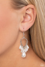 Load image into Gallery viewer, Paparazzi Accessories - Ahoy There! - White Earring