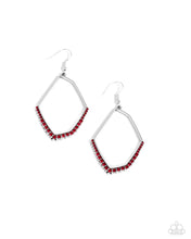 Load image into Gallery viewer, Paparazzi Accessories - Bent on Success - Red Earring