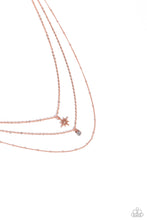 Load image into Gallery viewer, Paparazzi Accessories - Trendy Twinkle Copper Necklace