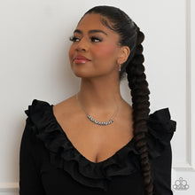 Load image into Gallery viewer, Paparazzi Shimmering High Society Silver Necklace