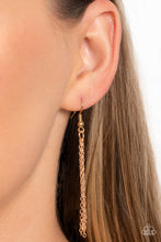 Load image into Gallery viewer, Paparazzi Posh Pyramid Gold Necklace