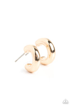 Load image into Gallery viewer, Paparazzi Accessories - Catwalk Curls Gold Hoop Earrings