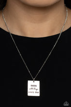 Load image into Gallery viewer, Paparazzi Mama MVP Silver Necklace