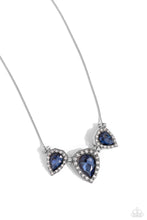 Load image into Gallery viewer, Paparazzi Accessories - Majestic Met Ball Blue Necklace