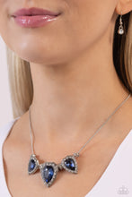 Load image into Gallery viewer, Paparazzi Accessories - Majestic Met Ball Blue Necklace