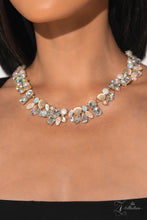 Load image into Gallery viewer, Paparazzi Accessories - Enchanting Gold - Paparazzi Zi Collection Necklace