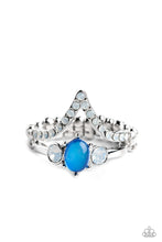 Load image into Gallery viewer, Paparazzi Chevron Celebrity Blue Ring