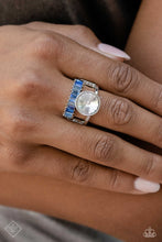 Load image into Gallery viewer, Paparazzi Balanced Bravura Blue Ring
