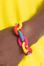 Load image into Gallery viewer, Paparazzi Accessories - Candid Contrast Red Bracelet