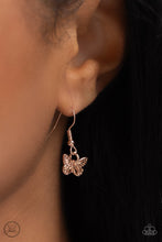 Load image into Gallery viewer, Paparazzi Accessories - Butterfly Beacon - Rose Gold