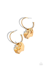 Load image into Gallery viewer, Paparazzi Accessories - Majestic Mermaid Gold Earring