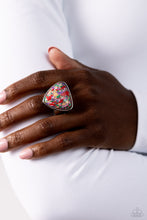 Load image into Gallery viewer, Paparazzi Accessories - Patterned Paladin - Purple Ring