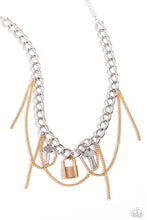 Load image into Gallery viewer, Paparazzi Accessories - Against the LOCK - Multi Necklace