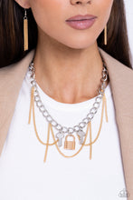 Load image into Gallery viewer, Paparazzi Accessories - Against the LOCK - Multi Necklace