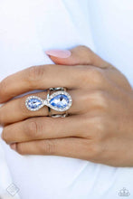 Load image into Gallery viewer, Paparazzi Accessories - Majestic Manifestation - Blue Ring
