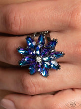 Load image into Gallery viewer, Paparazzi Am I Gleaming? Multi Blue Ring