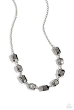 Load image into Gallery viewer, Paparazzi Accessories - Emerald Envy Silver Necklace