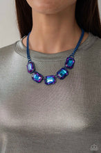Load image into Gallery viewer, Paparazzi Accessories - Emerald City Couture Blue Necklace