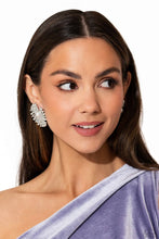 Load image into Gallery viewer, Paparazzi Accessories Fancy Fireworks - White Earrings