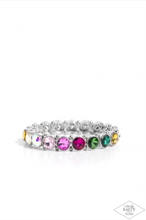 Load image into Gallery viewer, Paparazzi Sugar-Coated Sparkle Multi Rainbow Bracelet