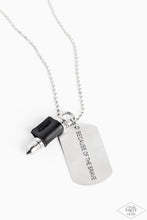 Load image into Gallery viewer, Paparazzi Proud Patriot Black Necklace