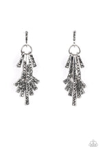 Load image into Gallery viewer, Paparazzi Fan of Glam Silver Earring