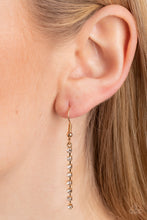 Load image into Gallery viewer, Paparazzi Surreal Sparkle Gold Necklace