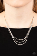 Load image into Gallery viewer, Paparazzi Surreal Sparkle White Necklace