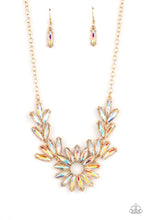 Load image into Gallery viewer, Paparazzi Celestial Cruise Gold Iridescent Necklace