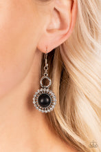 Load image into Gallery viewer, Paparazzi Mojave Mogul Black Earring