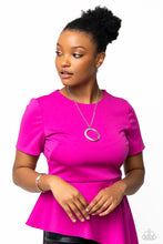 Load image into Gallery viewer, Paparazzi Encrusted Elegance Iridescent Necklace