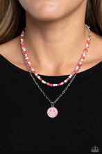 Load image into Gallery viewer, Paparazzi High School Reunion Pink Necklace