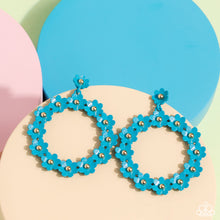 Load image into Gallery viewer, Paparazzi Daisy Meadows Blue Earrings