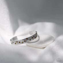 Load image into Gallery viewer, Paparazzi Starburst Shimmer Orange Cuff Bracelet