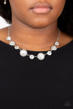 Load image into Gallery viewer, Paparazzi Too Good To Beam True White Necklace