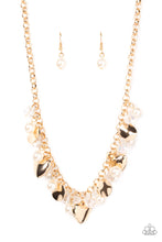 Load image into Gallery viewer, Paparazzi True Loves Trove Gold Necklace