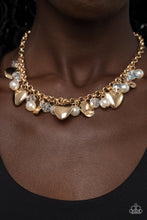 Load image into Gallery viewer, Paparazzi True Loves Trove Gold Necklace