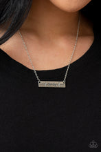 Load image into Gallery viewer, Paparazzi Living The Mom Life Silver Necklace
