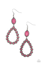 Load image into Gallery viewer, Paparazzi Farmhouse Fashion Show Pink Earrings
