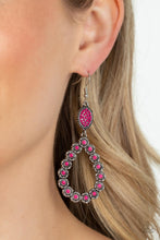 Load image into Gallery viewer, Paparazzi Farmhouse Fashion Show Pink Earrings
