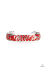 Load image into Gallery viewer, Paparazzi Relic Raider Red Cuff Bracelet
