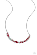 Load image into Gallery viewer, Paparazzi Accessories - Dicey Demure Red Necklace
