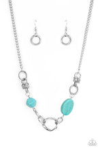 Load image into Gallery viewer, Paparazzi Sonoran Solo Blue Necklace
