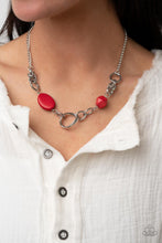 Load image into Gallery viewer, Paparazzi Sonoran Solo Red Necklace
