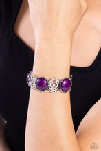 Load image into Gallery viewer, Paparazzi Accessories - Ethereal Excursion Purple Bracelet
