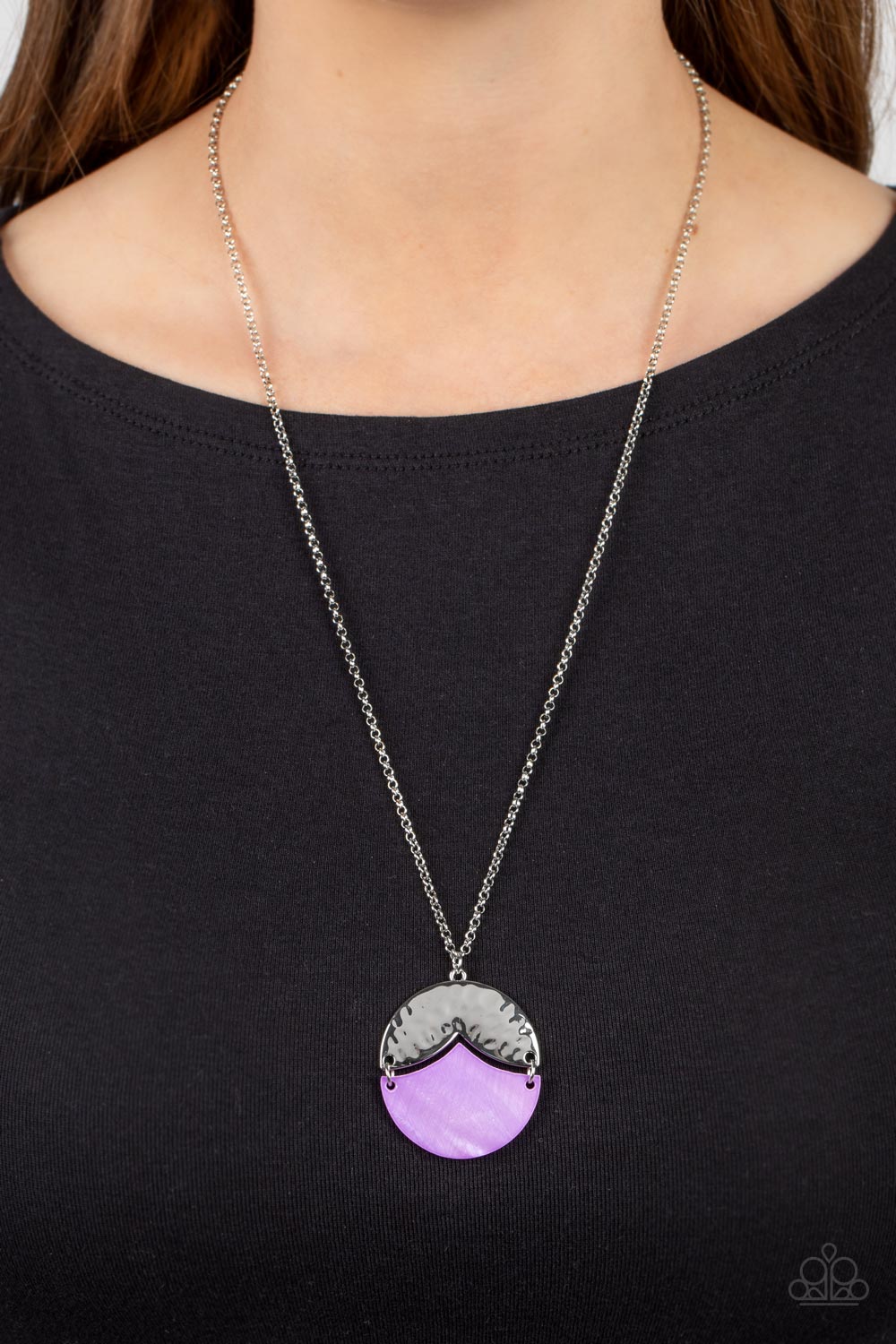 Paparazzi Seaside Sabbatical Purple Necklace