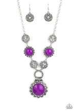 Load image into Gallery viewer, Paparazzi Poppy Persuasion Purple Necklace
