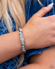 Load image into Gallery viewer, Paparazzi Accessories - Enticingly Icy Black Bracelet
